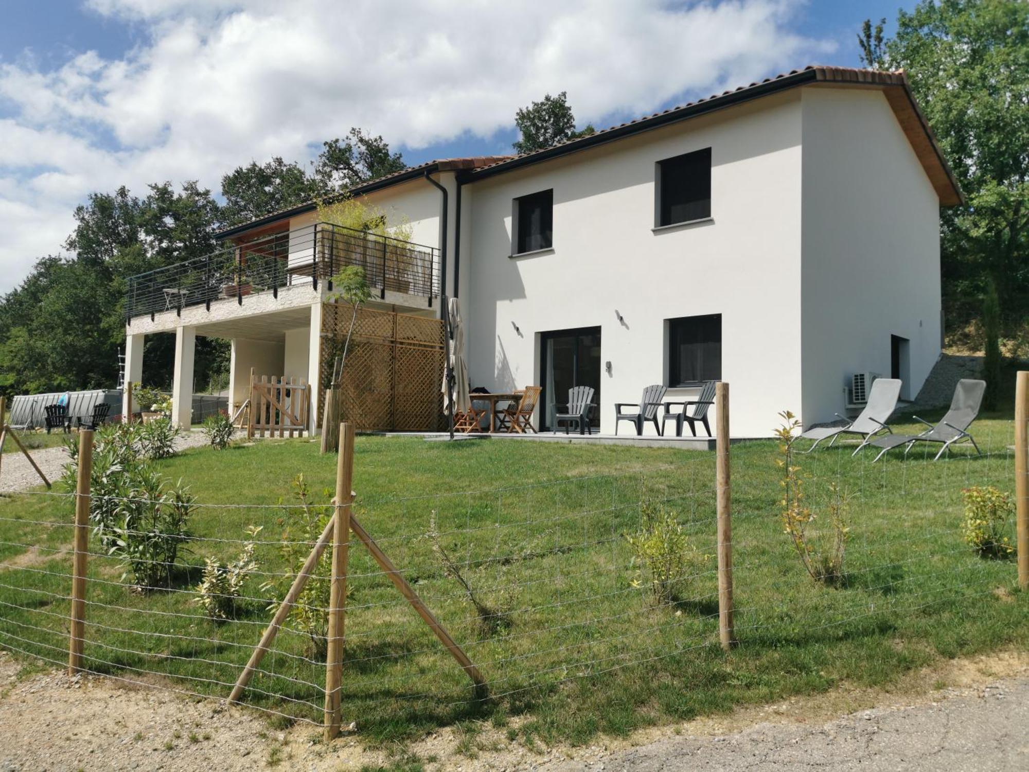 Gite La Coumette - Classe 3 Etoiles Villa Crampagna Exteriör bild
